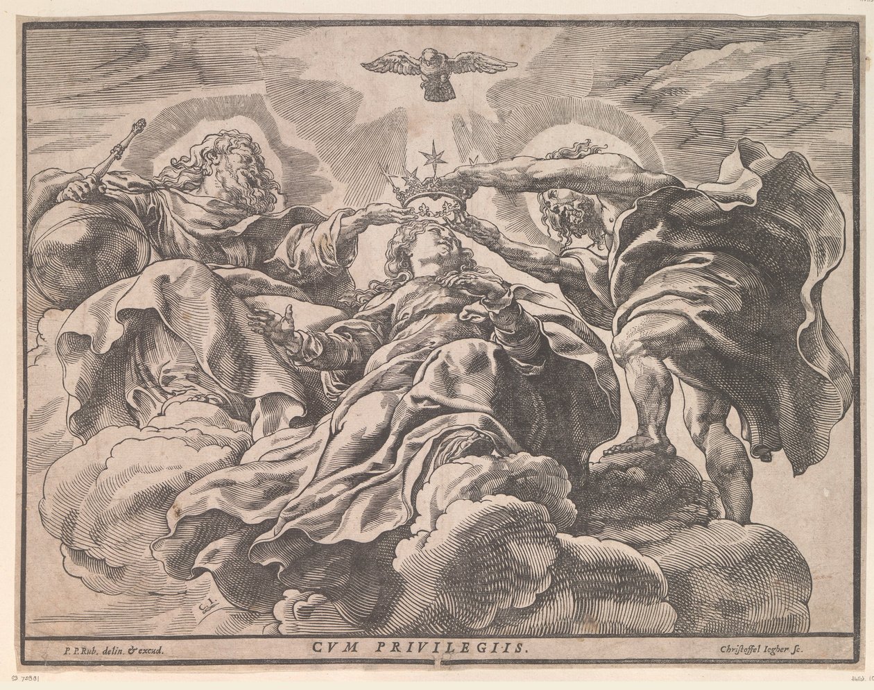 Incoronazione della Vergine da Christoffel Jegher