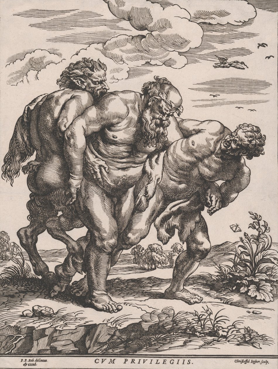 La marcia di Sileno, ca. 1652 da Christoffel Jegher