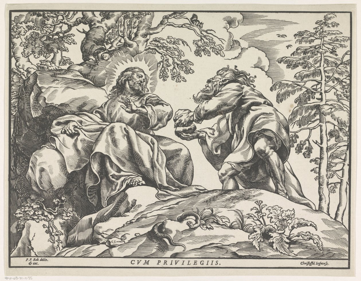 Tentazione di Cristo da Christoffel Jegher
