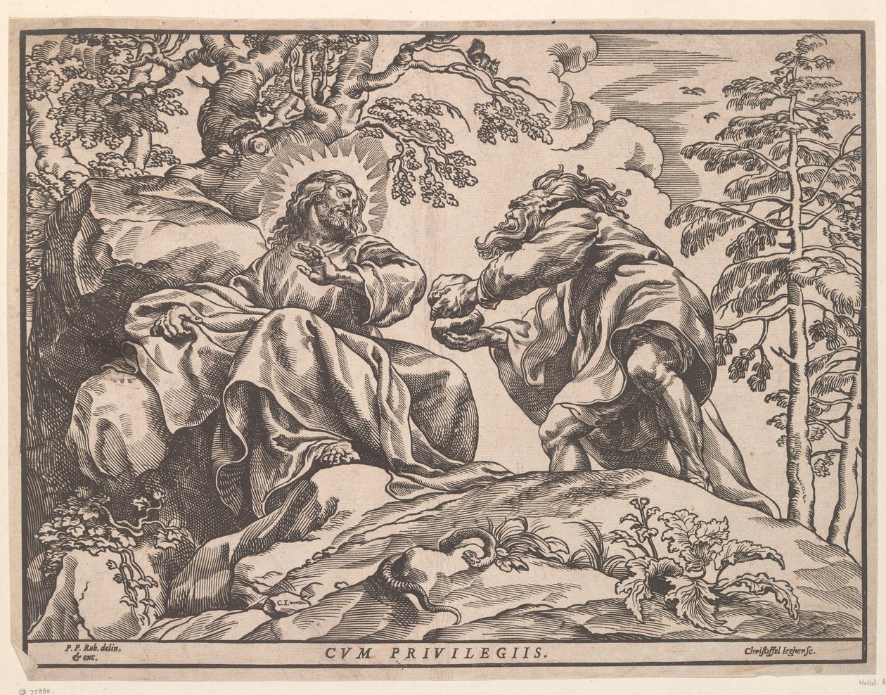 Tentazione di Cristo da Christoffel Jegher