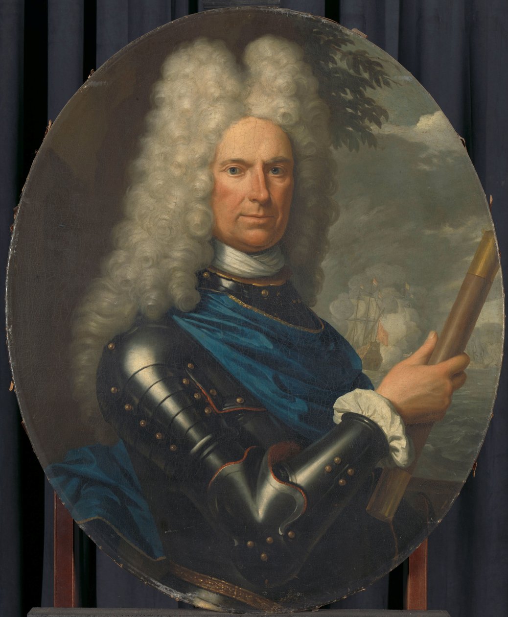 Ritratto del contrammiraglio Arent van Buren da Christoffel Lubienitzki