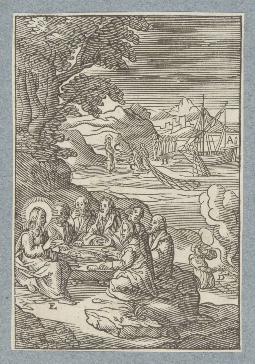 Cristo dà le chiavi del cielo a Pietro da Christoffel van Sichem (II)