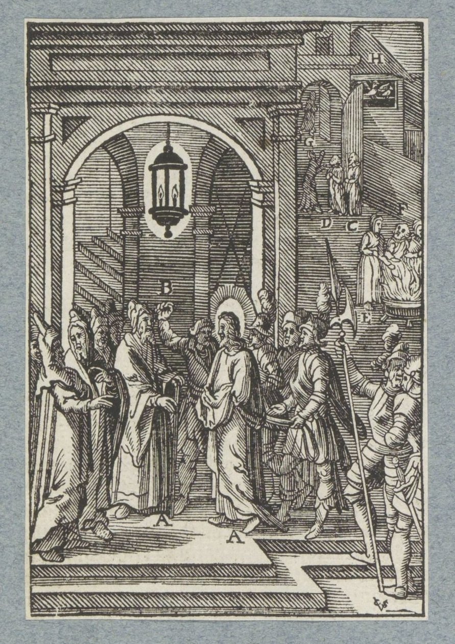Cristo davanti ad Anna da Christoffel van Sichem (II)