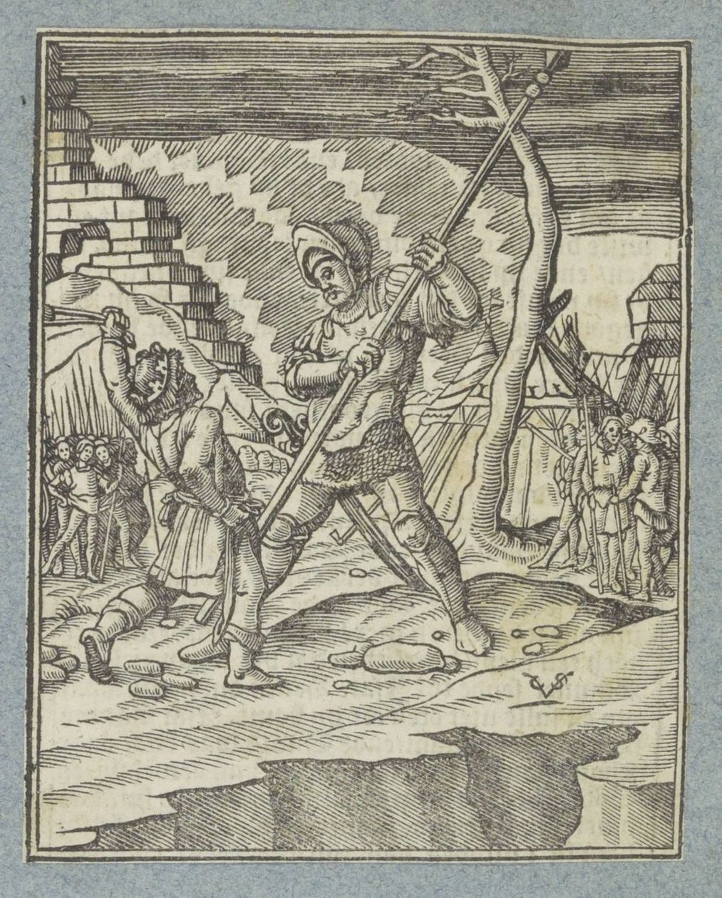 Davide sconfigge Golia da Christoffel van Sichem (II)