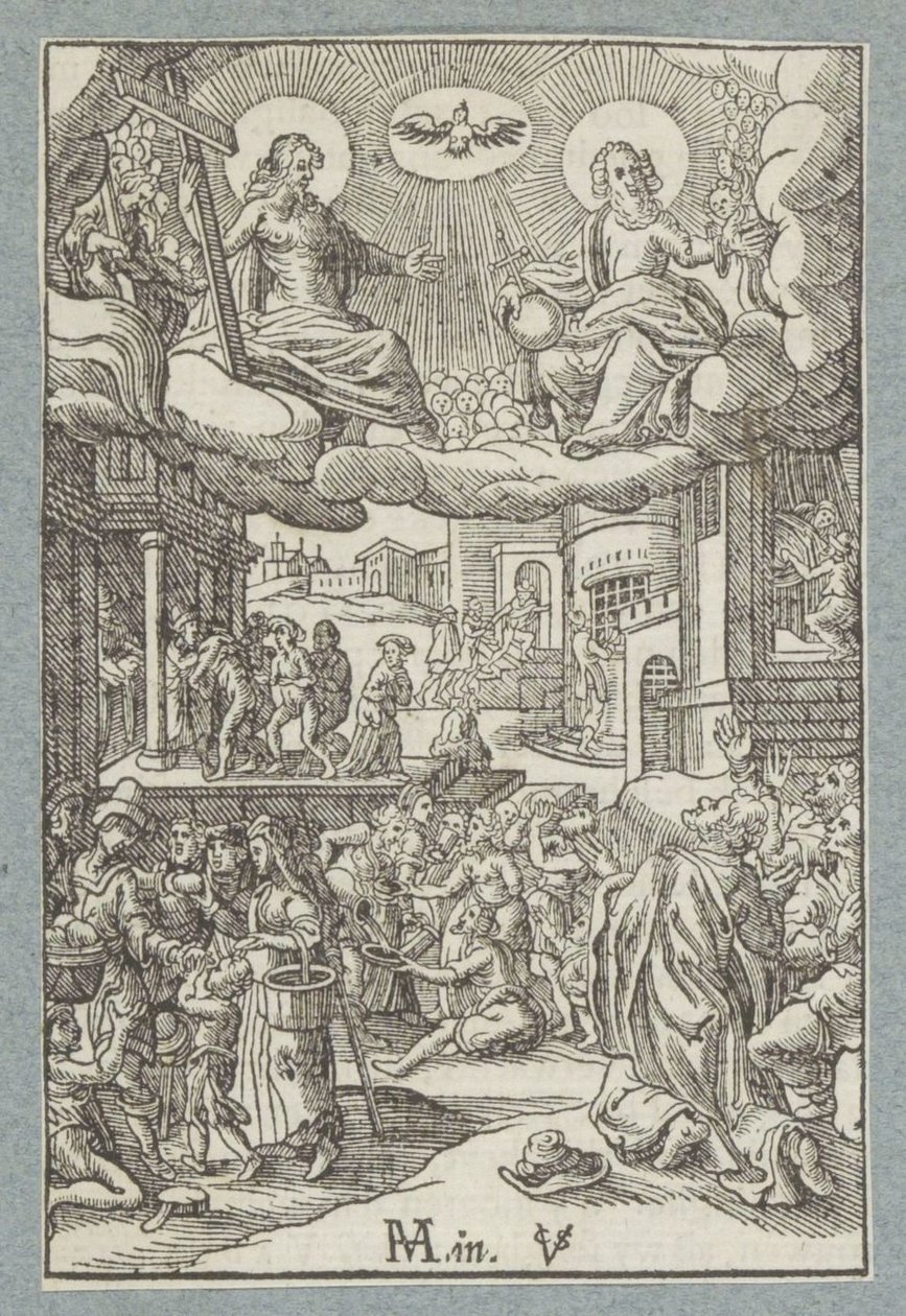 Padre nostro che sei nei cieli, sia santificato il tuo nome da Christoffel van Sichem (II)