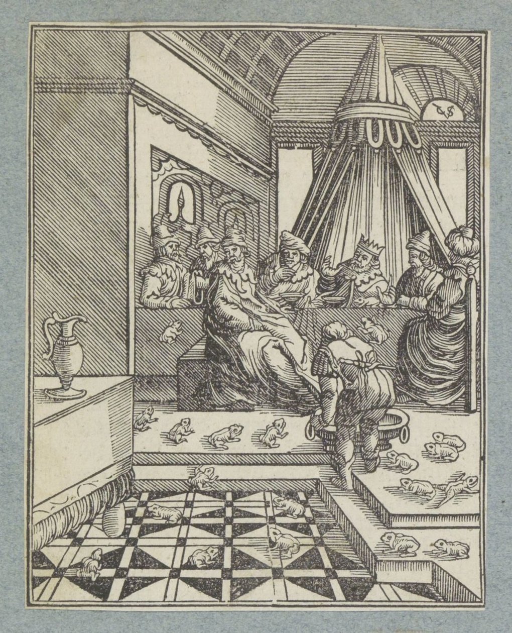 La piaga delle rane da Christoffel van Sichem (II)