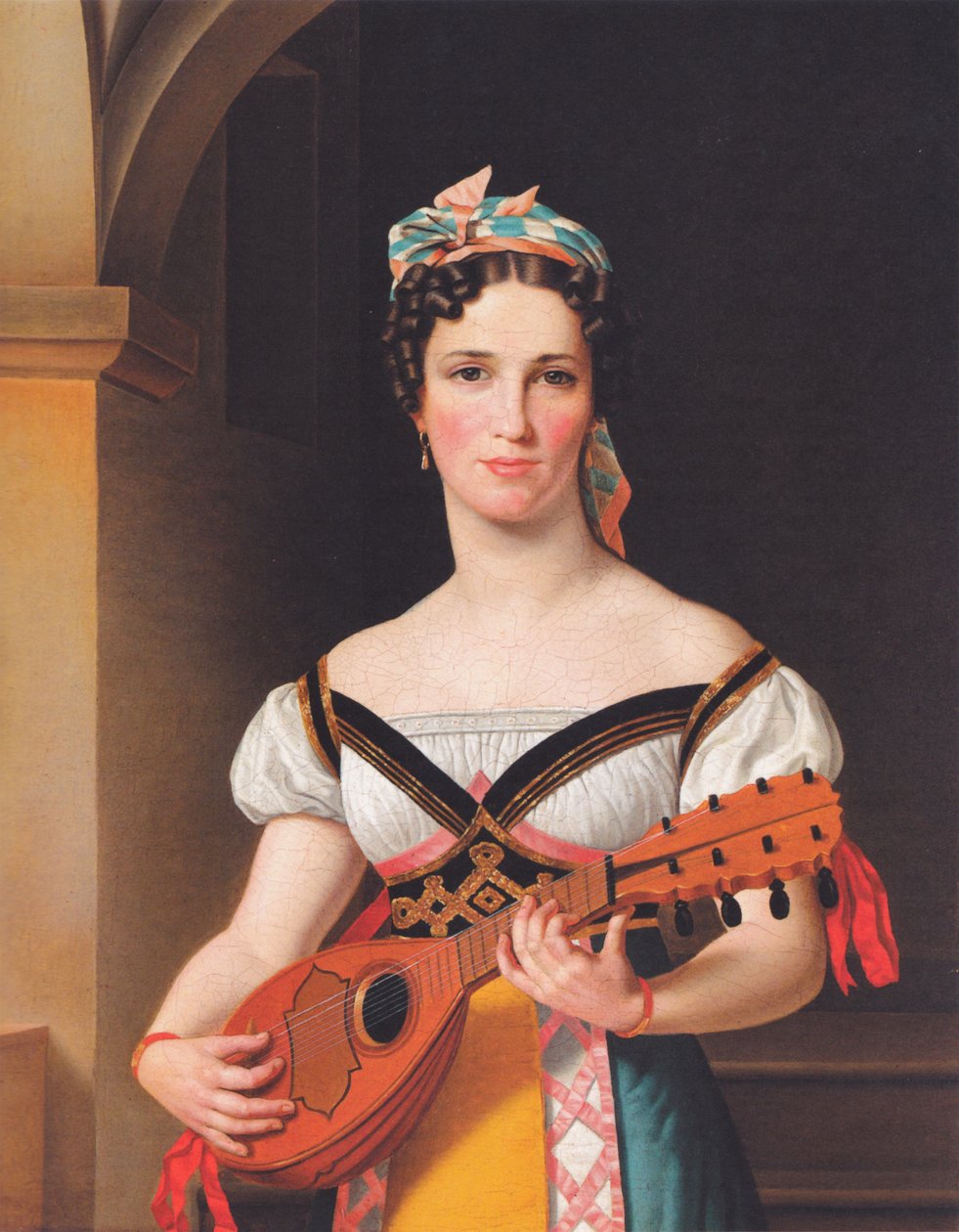 Danese: la cantante tedesca Emilie Pohlmann come Preciosa La cantante tedesca Emilie Pohlmann come Preciosa. da Christoffer Wilhelm Eckersberg