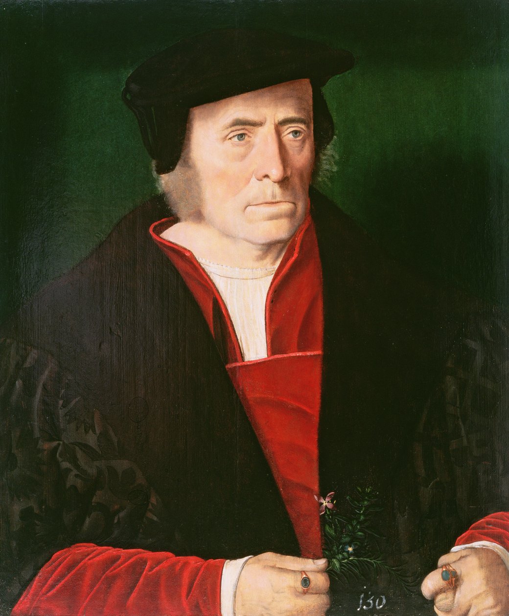 Ritratto di un uomo, c.1530-40 da Christoph Amberger
