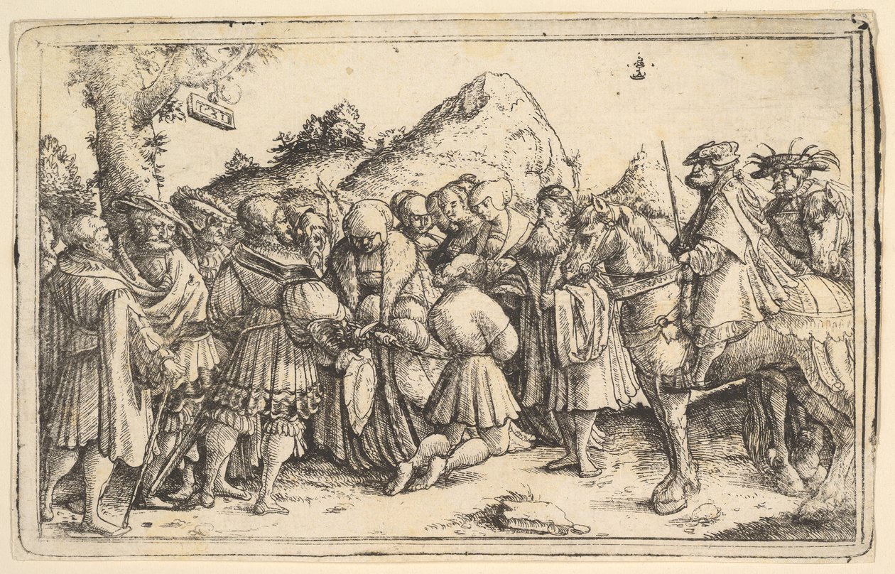 Il perdono di un criminale, 1531 da Christoph Bockstorffer