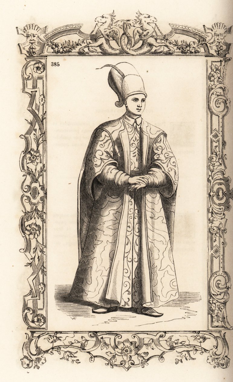 Paggio schiavo del sultano di Turchia, Impero Ottomano da Christoph Krieger