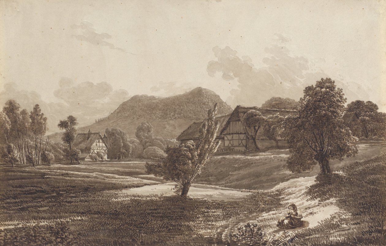 Paesaggio lusaziano con il monte Landeskrone da Christoph Nathe