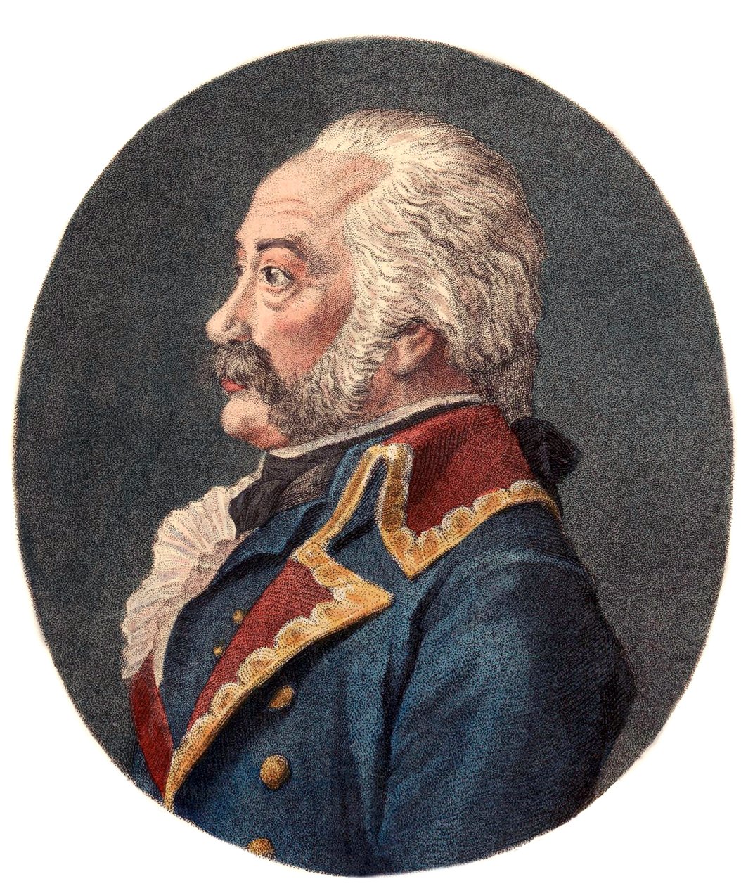 Ritratto di Adam Philippe, Conte di Custine, generale francese da Christophe Guerin