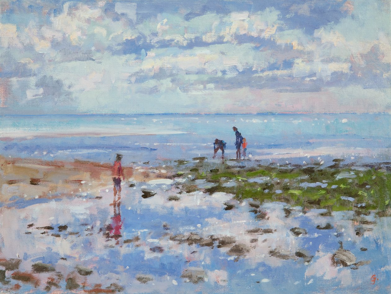 Bassa marea a Charmouth, 2012 da Christopher Glanville
