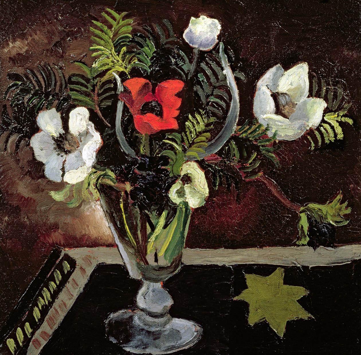 Anemoni in un bicchiere da Christopher Wood