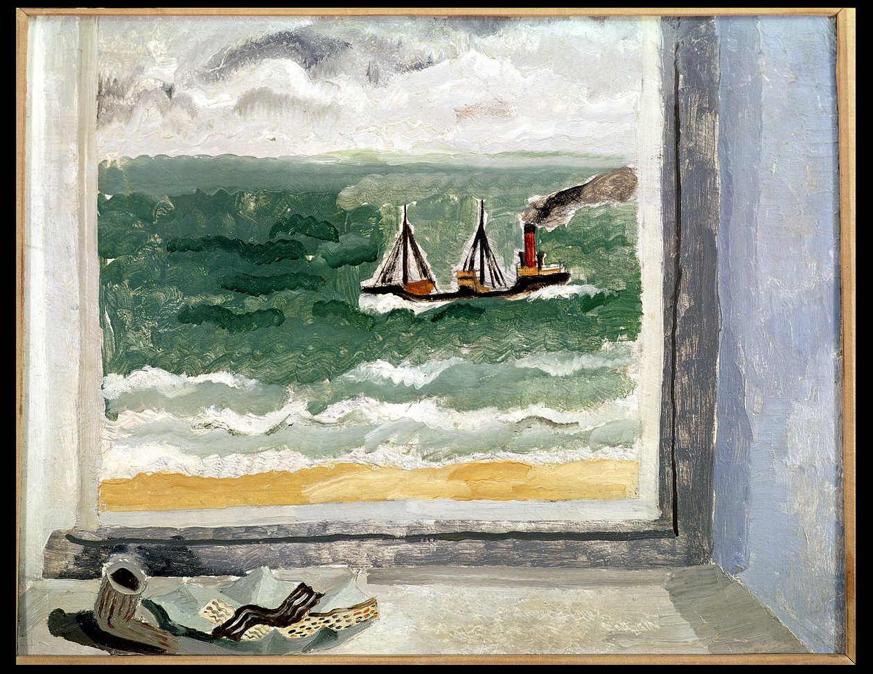 Da una finestra in Cornovaglia, 1928 da Christopher Wood