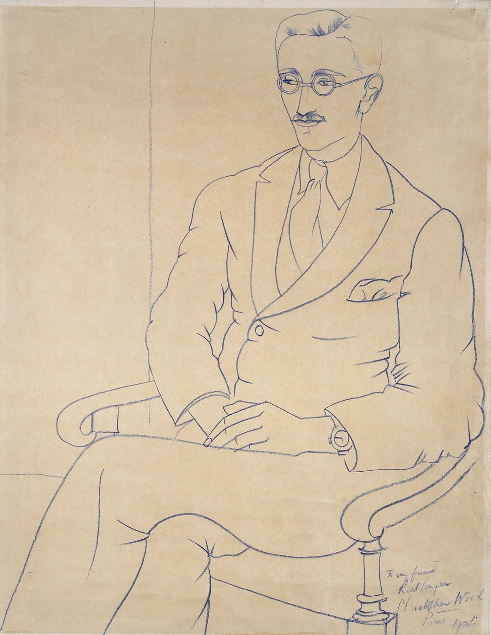 Ritratto di Gerald Reitlinger, 1926 da Christopher Wood