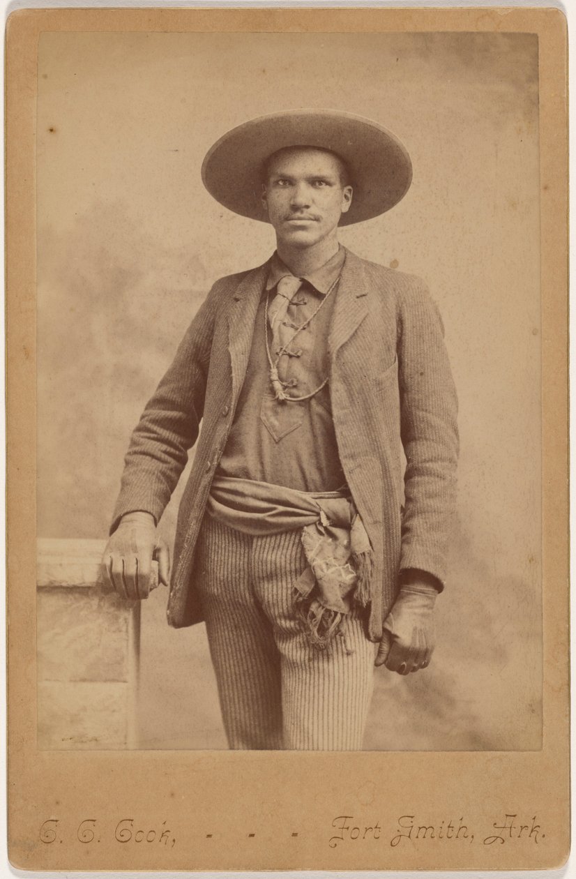 Ritratto di uomo, c. 1880 (foto) da Christopher C. Cook