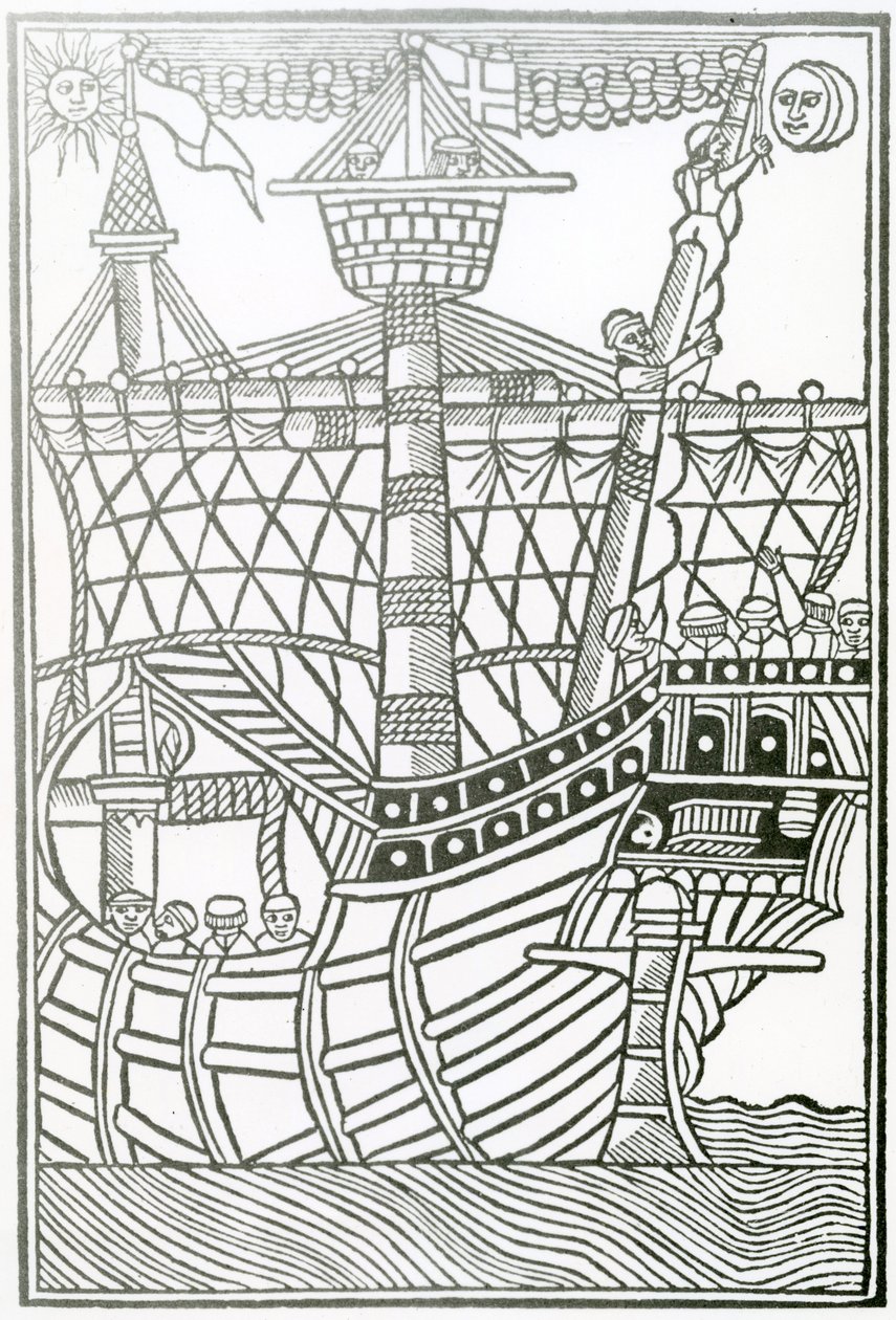 Una caravella da 