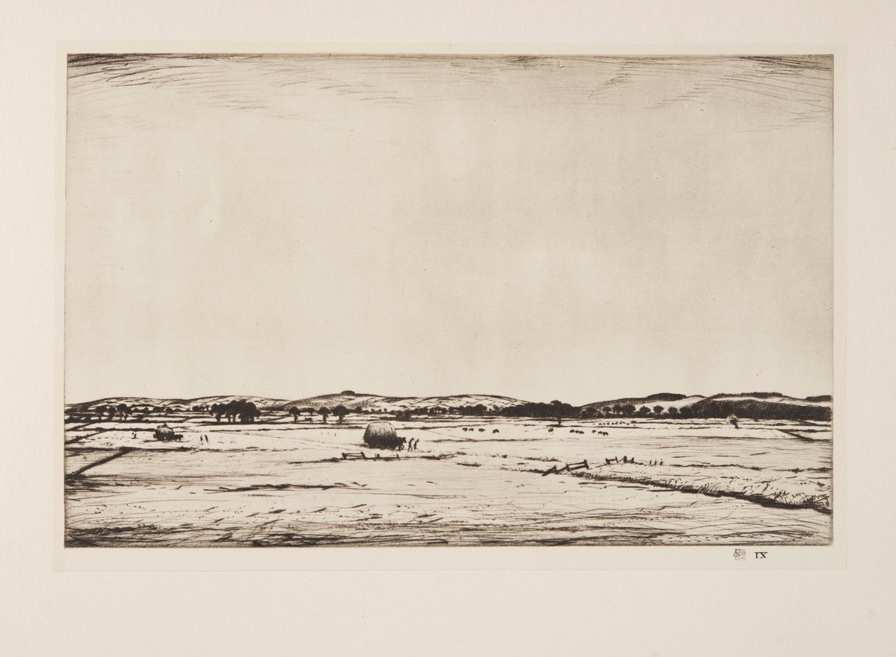 Sussex Downs da Christopher Richard Wynne Nevinson