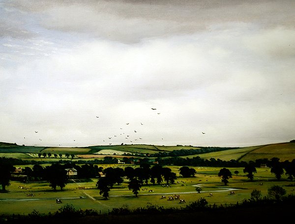 Un paesaggio inglese da Christopher Richard Wynne Nevinson