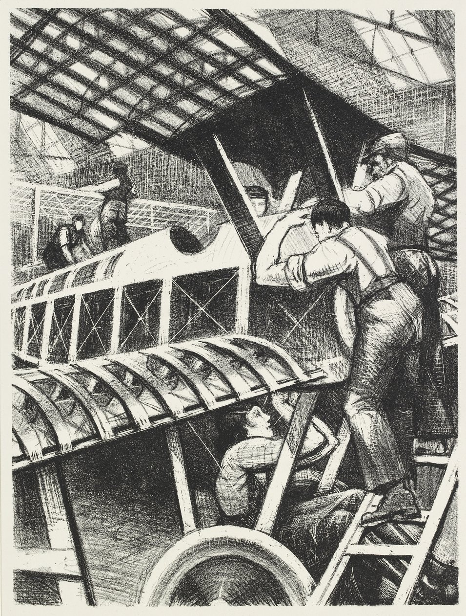 Assemblaggio delle parti da Christopher Richard Wynne Nevinson