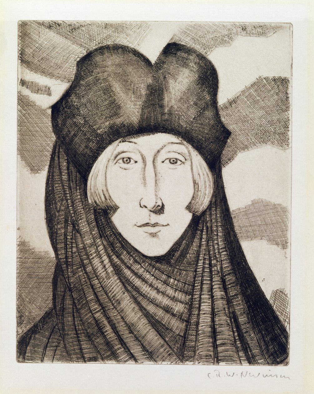 Edith Sitwell da Christopher Richard Wynne Nevinson