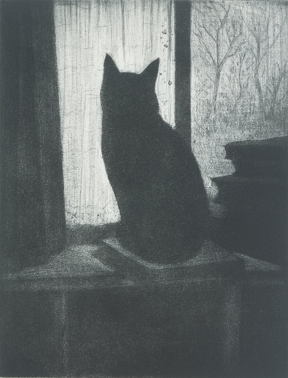 Le Chat, c.1920 da Christopher Richard Wynne Nevinson