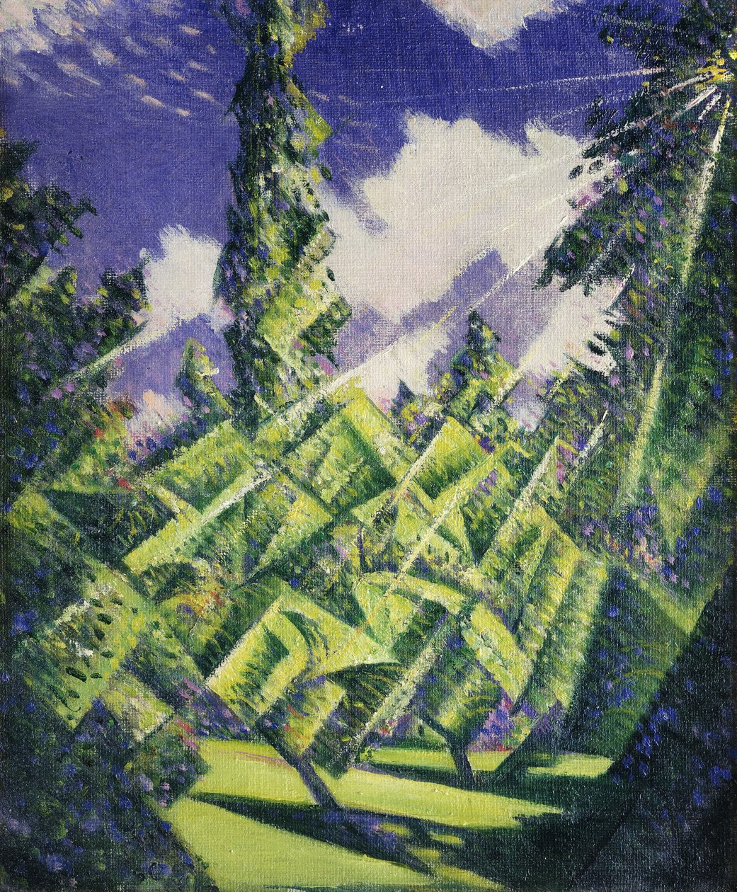 Le quattro stagioni: Estate da Christopher Richard Wynne Nevinson