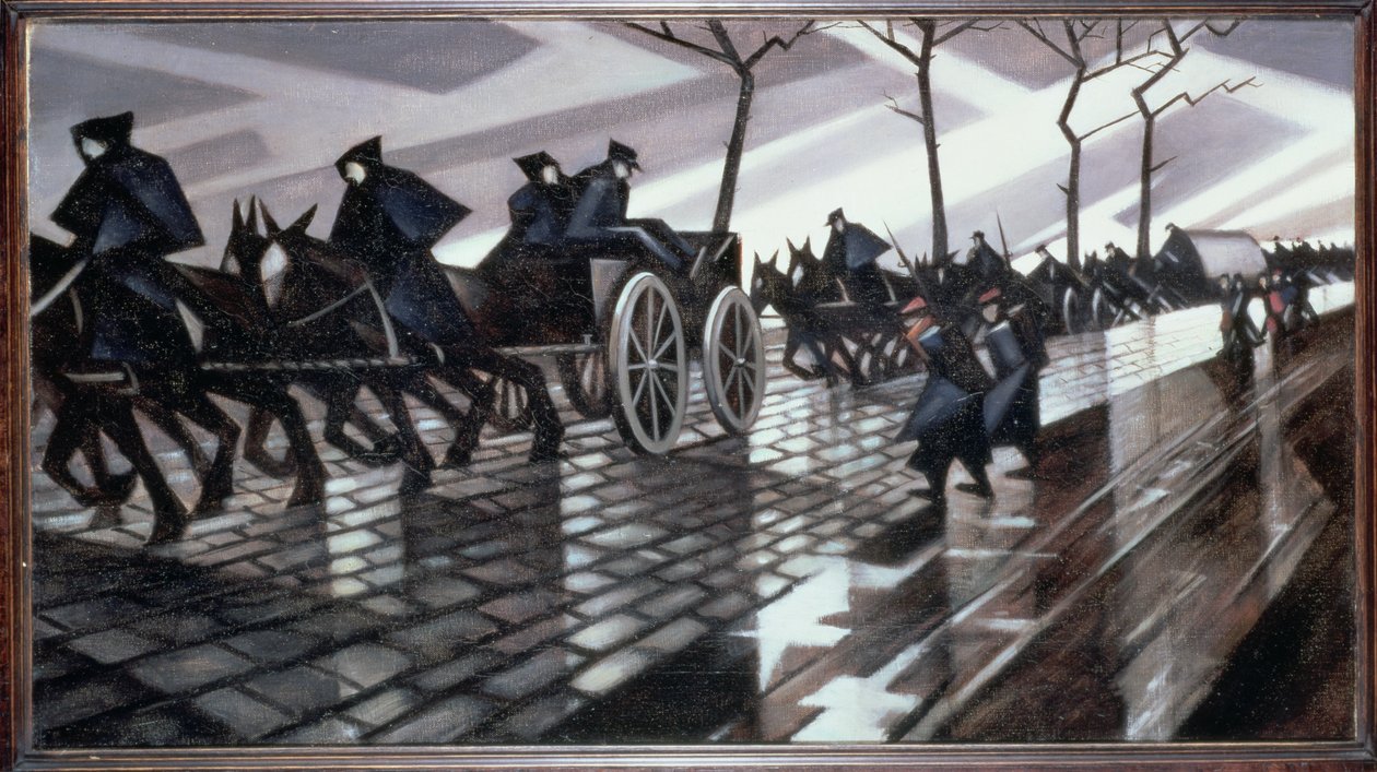 La strada per Ypres da Christopher Richard Wynne Nevinson