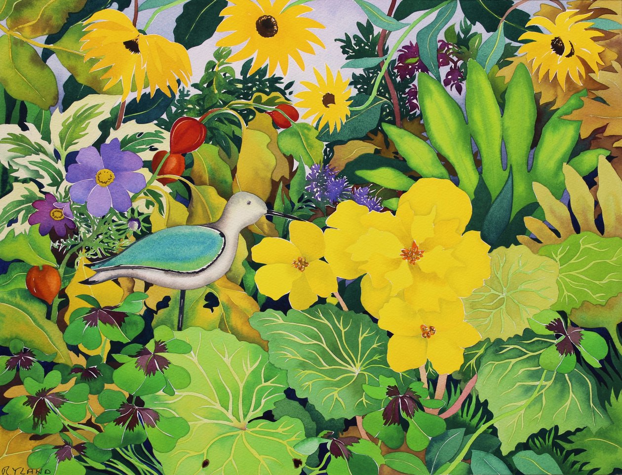 Giardino autunnale da Christopher Ryland