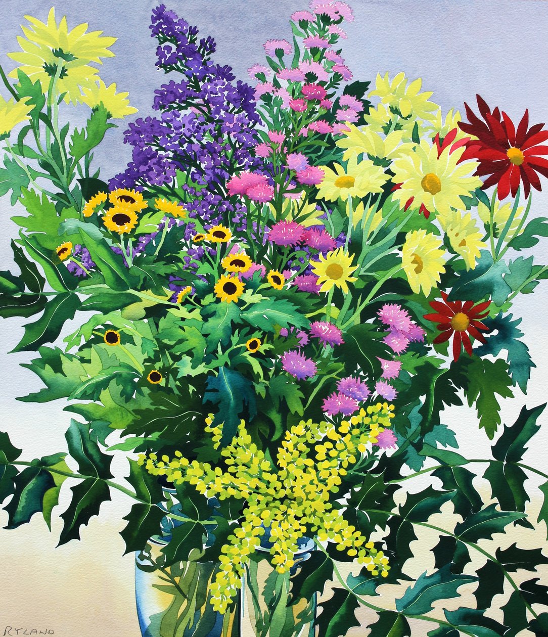 Fiori e foglie invernali da Christopher Ryland