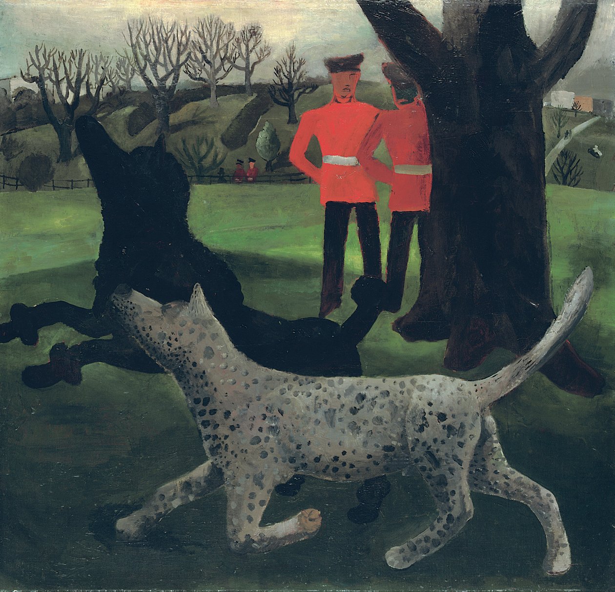Cani che giocano da Christopher Wood