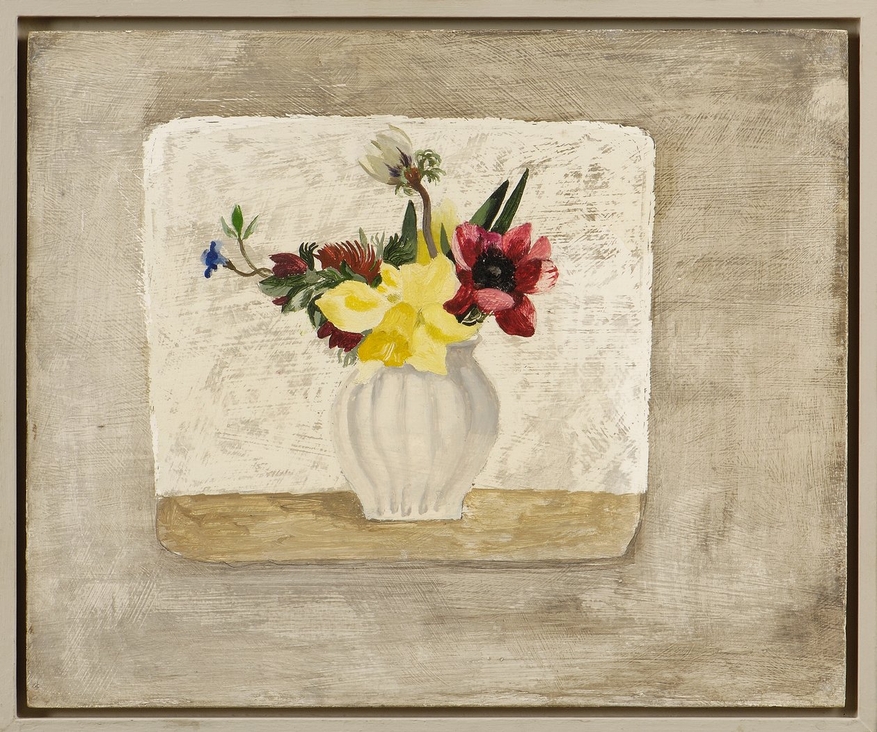 Fiori di primavera in un vaso bianco, c.1928 da Christopher Wood