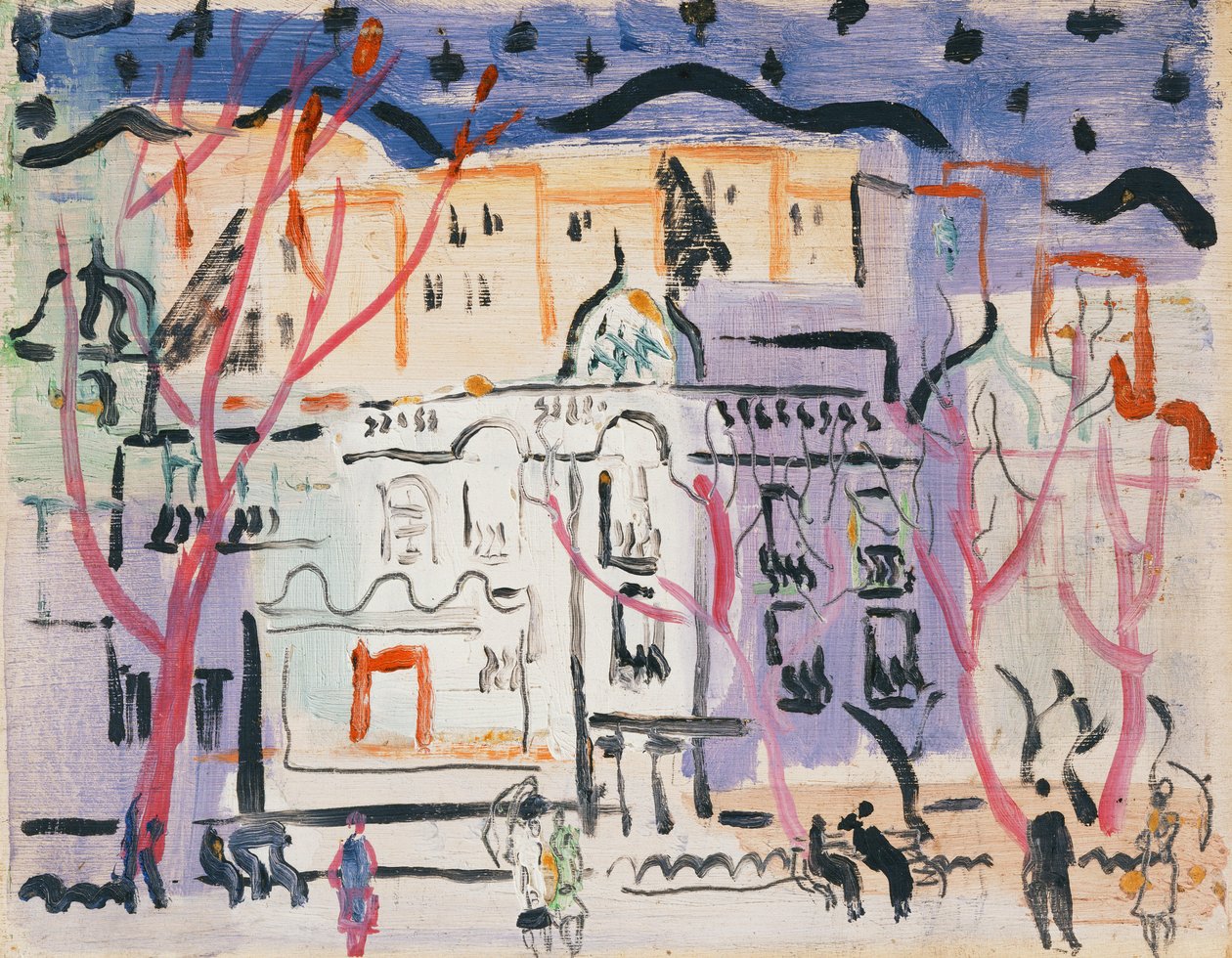 Scena di Strada, Sud della Francia da Christopher Wood