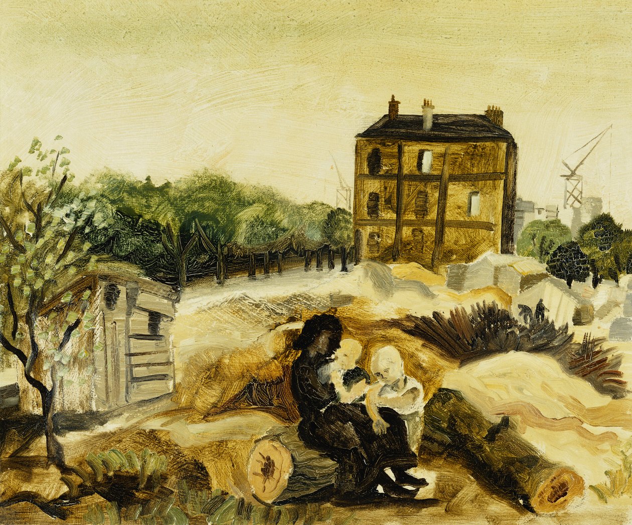 La Piccola Casa Marrone, Passy, c.1928 da Christopher Wood