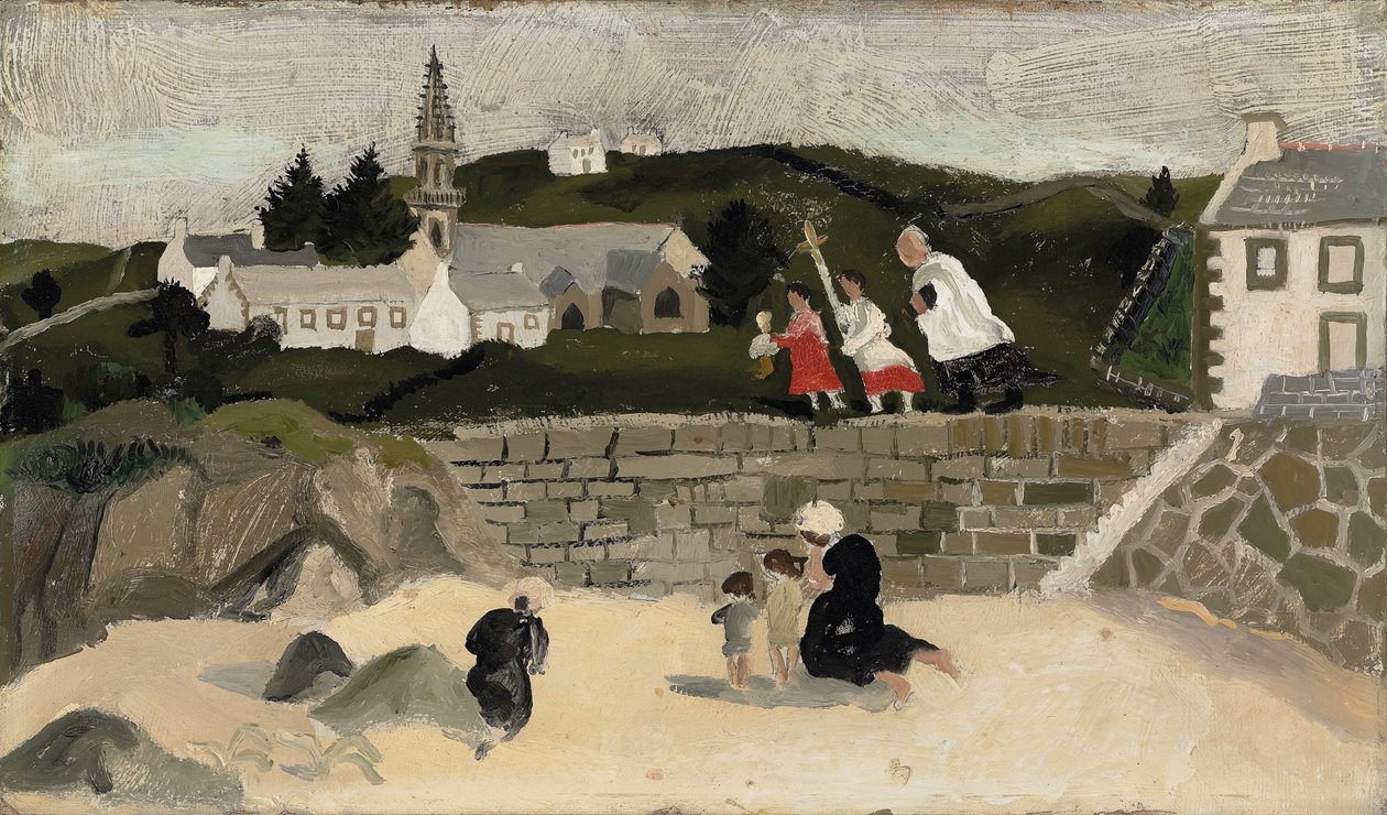 Il sacramento, Ploaré, Bretagna da Christopher Wood