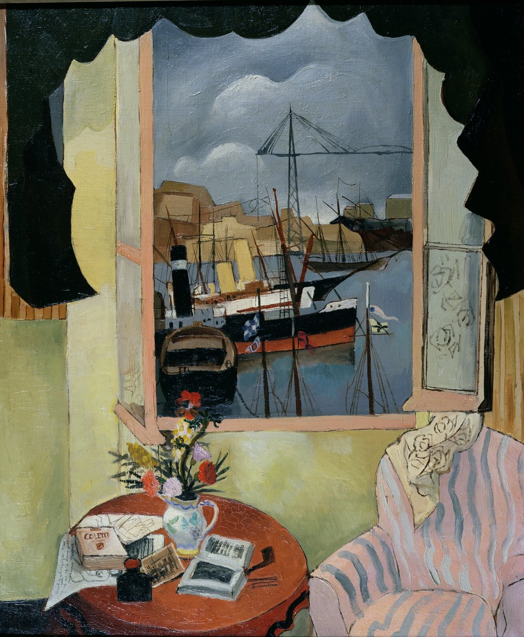 Finestra a Marsiglia, 1927 da Christopher Wood