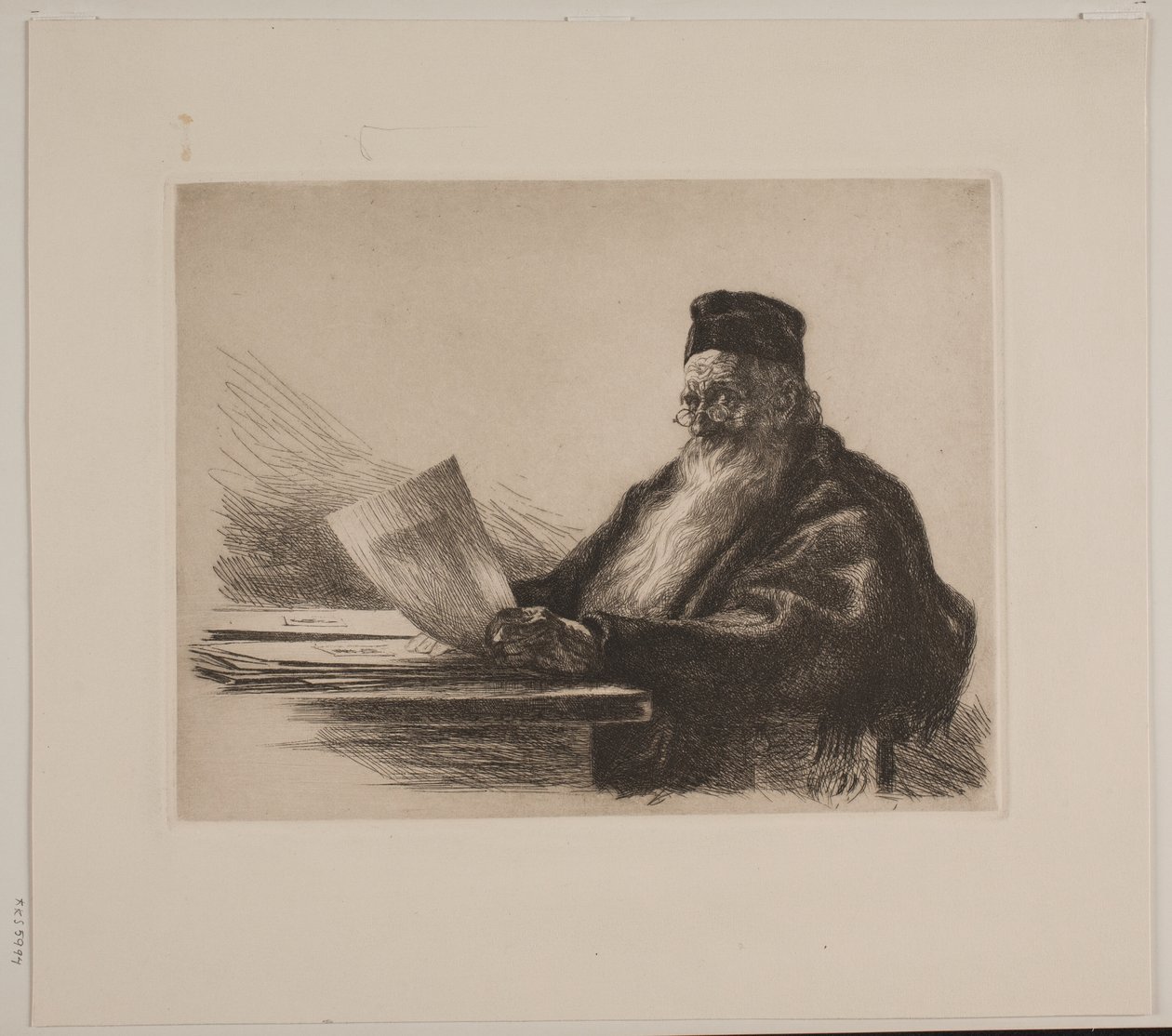 Un collezionista da Cilius Johannes Konrad Andersen