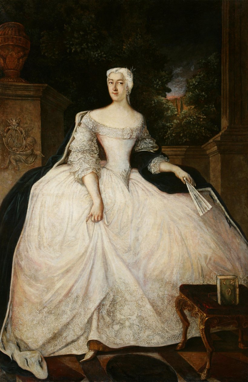 Ritratto di Teofila Działyńska (1714-1790) da Circle of Antoine Pesne