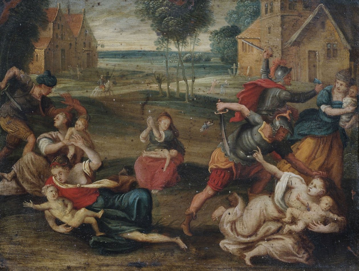 La strage degli innocenti da Circle of Frans Francken the Younger