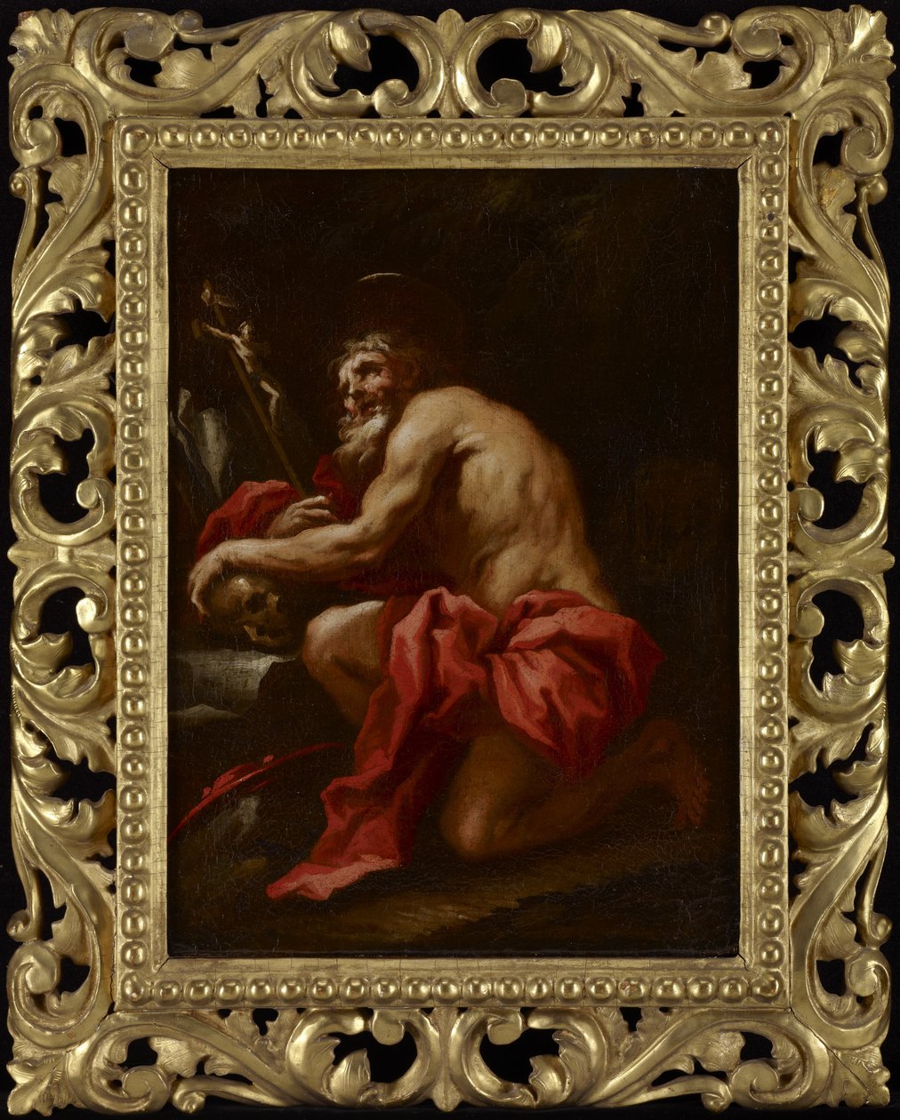San Girolamo nel deserto da Circle of Paolo Pagani