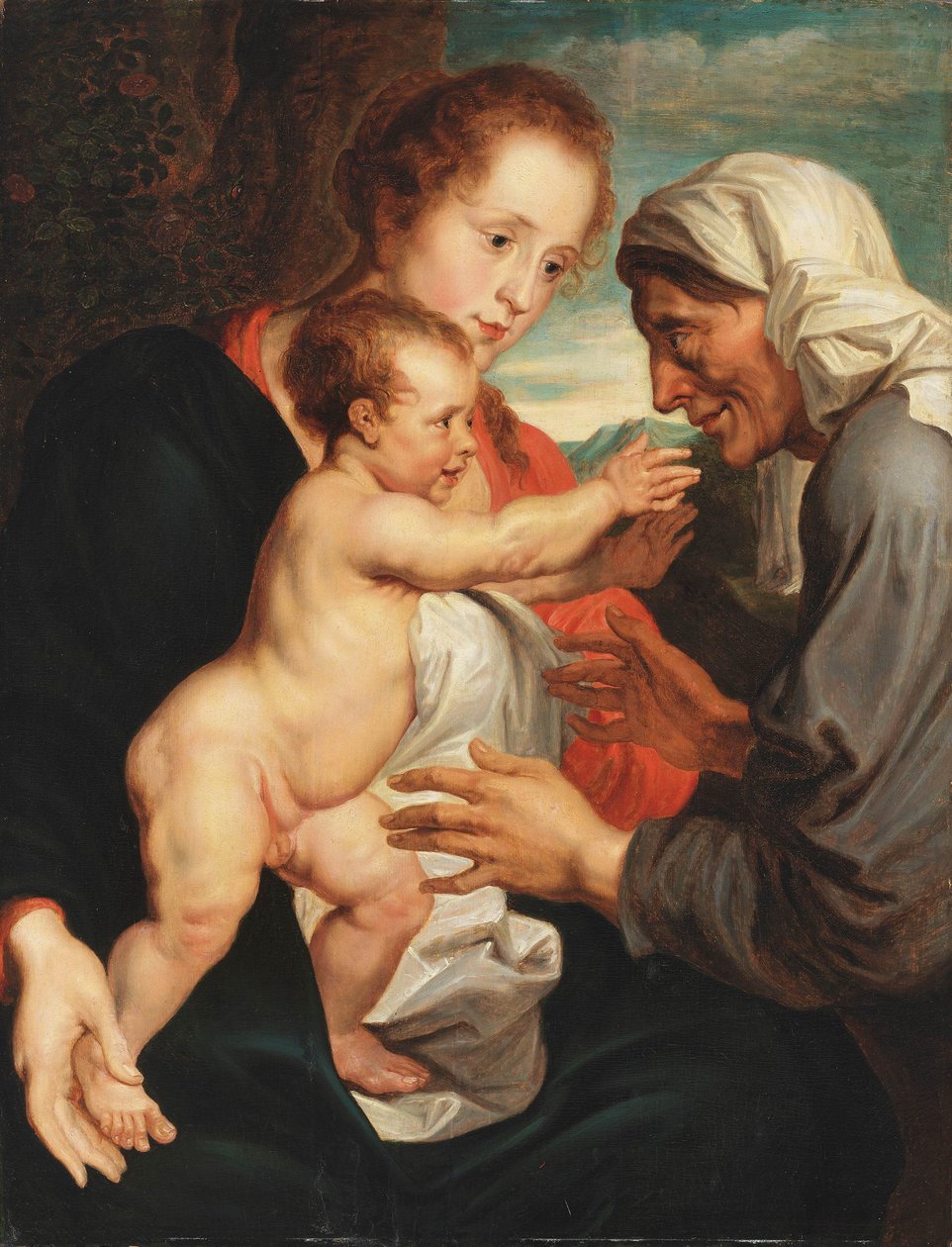 La Vergine con il Bambino e Sant