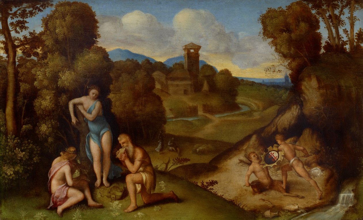 Allegoria da circle of Giorgione