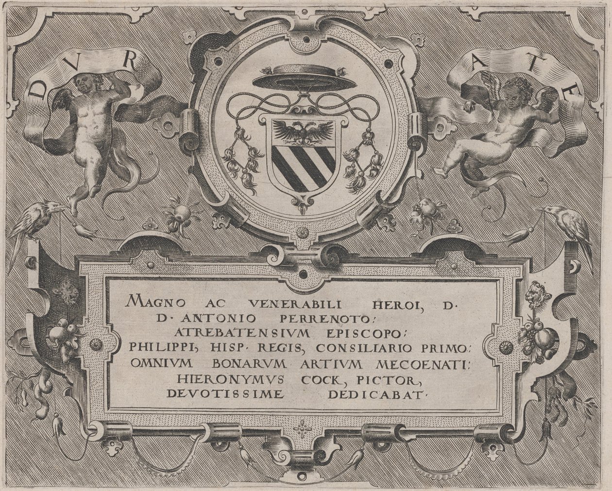 Dedica da Circle of Lucas van Doetechum and Johannes