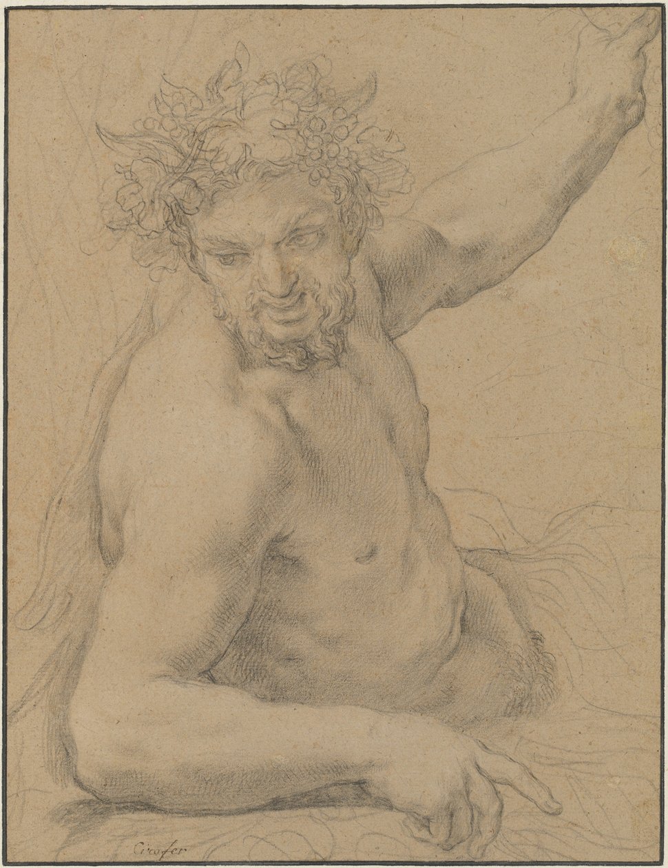 Fauno sdraiato da Ciro Ferri