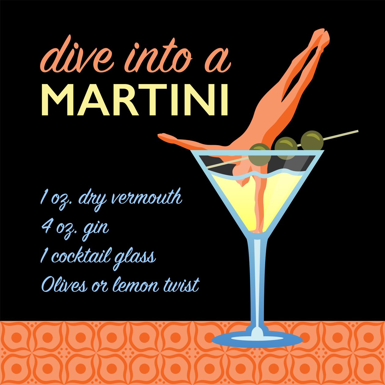 Martini classico da Claire Huntley
