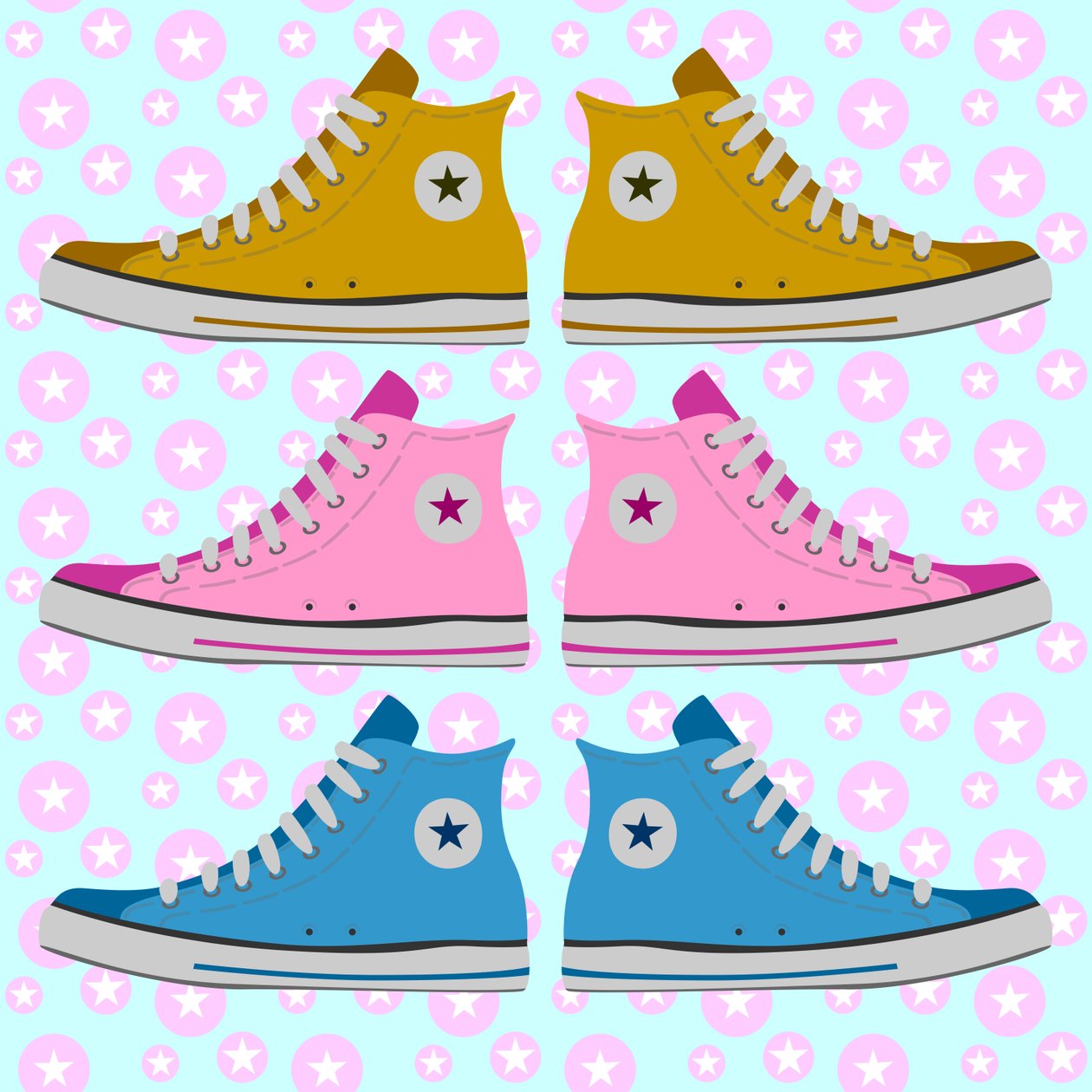 Delizia Converse da Claire Huntley