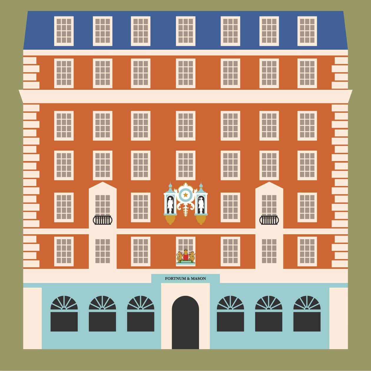 Fortnum and Mason, Piccadilly da Claire Huntley
