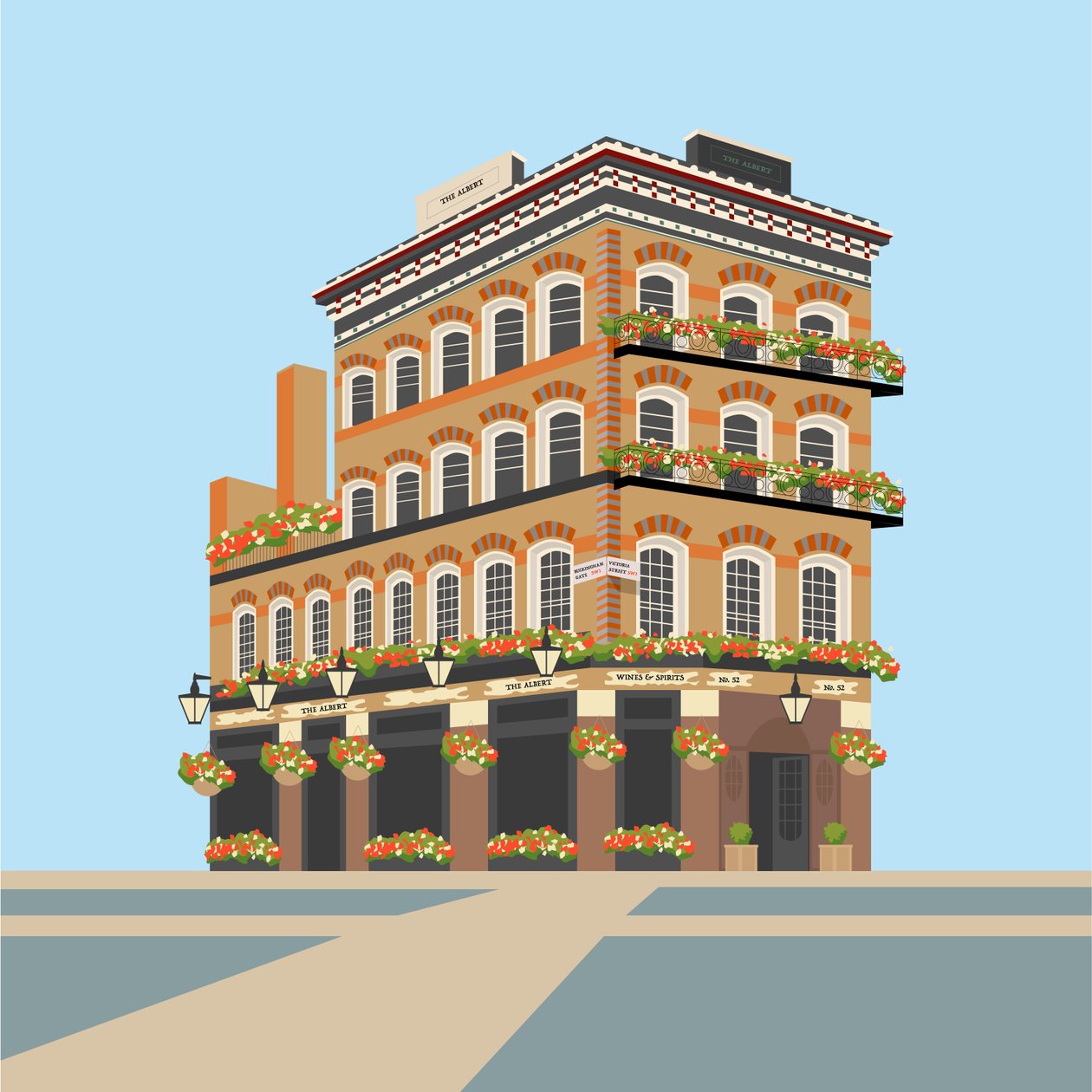 Il Pub Albert, Victoria da Claire Huntley