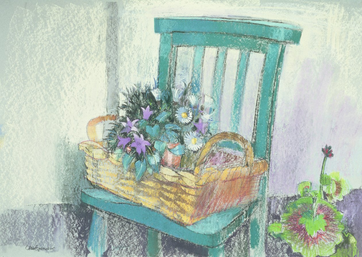 Campanule e margherite da Claire Spencer